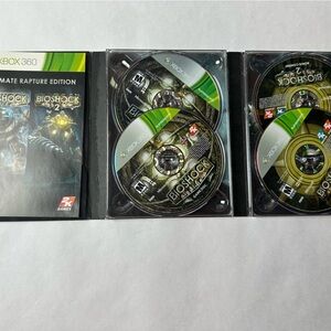XBOX 360 BIOSHOOK ULTIMATE RAPTURE EDITION WITH MANUAL GAME SET